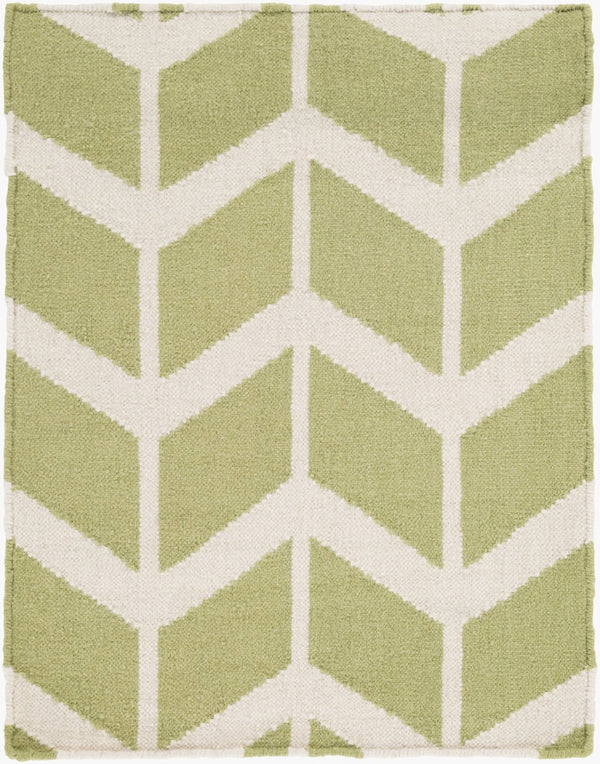 Surya Fallon Fal-1000 2' X 3' Handcrafted Wool Rug - Modern, Durable, No Pile Design For Timeless Decor Light Olive Wool Fal1052-23