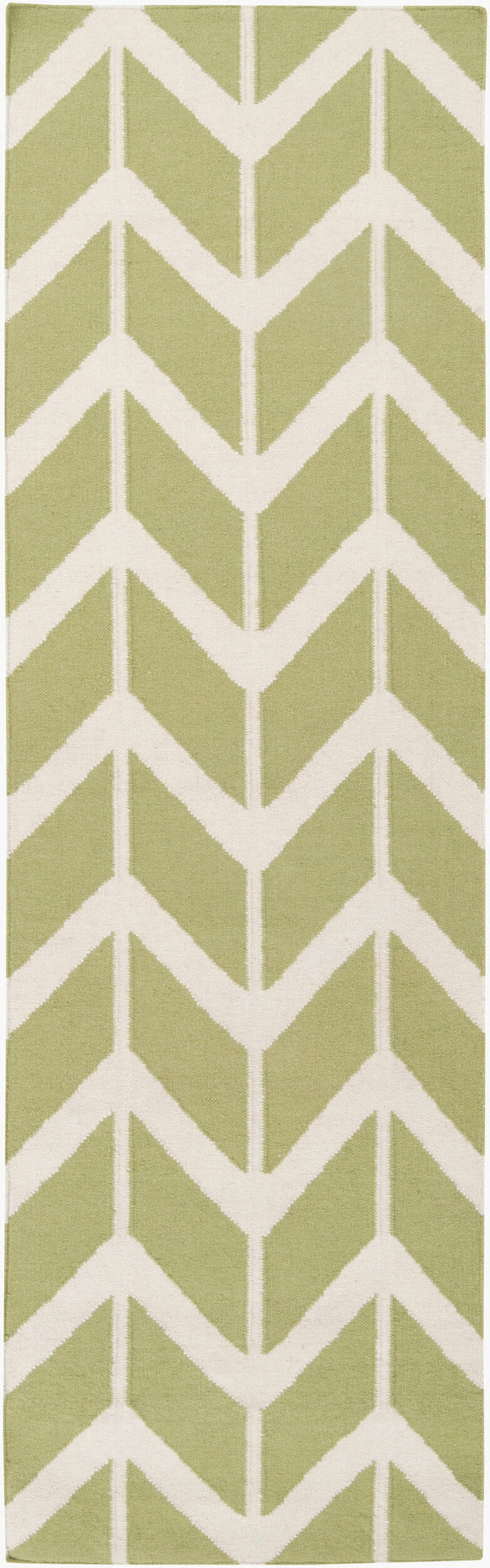 Surya Fallon Fal-1000 2' X 3' Handcrafted Wool Rug - Modern, Durable, No Pile Design For Timeless Decor Light Olive Wool Fal1052-268