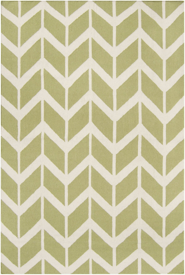 Surya Fallon Fal-1000 2' X 3' Handcrafted Wool Rug - Modern, Durable, No Pile Design For Timeless Decor Light Olive Wool Fal1052-3656