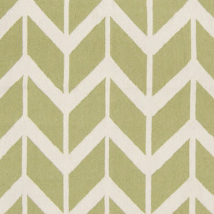Surya Fallon Fal-1000 2' X 3' Handcrafted Wool Rug - Modern, Durable, No Pile Design For Timeless Decor Light Olive Wool Fal1052-3656