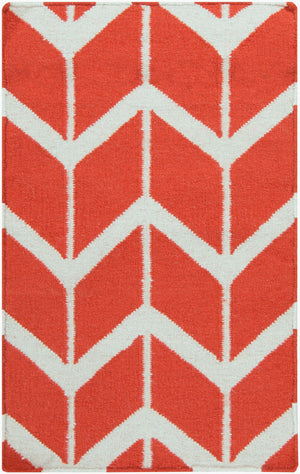 Surya Fallon Fal-1000 2' X 3' Handcrafted Wool Rug - Modern, Durable, No Pile Design For Timeless Decor Coral Wool Fal1054-3656