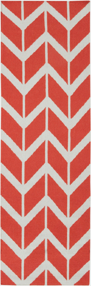 Surya Fallon Fal-1000 2' X 3' Handcrafted Wool Rug - Modern, Durable, No Pile Design For Timeless Decor Coral Wool Fal1054-268