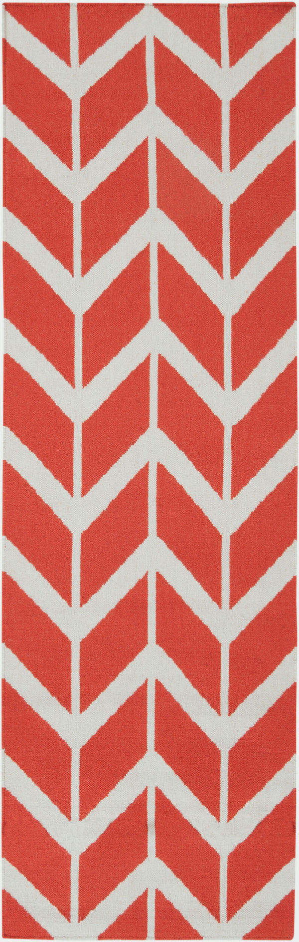 Surya Fallon Fal-1000 2' X 3' Handcrafted Wool Rug - Modern, Durable, No Pile Design For Timeless Decor Coral Wool Fal1054-268
