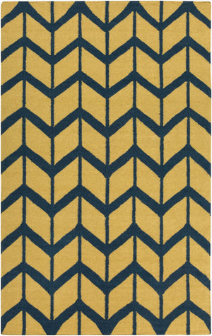 Surya Fallon Fal-1000 2' X 3' Handcrafted Wool Rug - Modern, Durable, No Pile Design For Timeless Decor Olive Wool Fal1090-3656