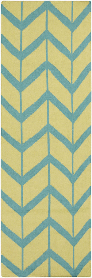 Surya Fallon Fal-1000 2' X 3' Handcrafted Wool Rug - Modern, Durable, No Pile Design For Timeless Decor Olive Wool Fal1091-268