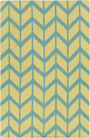 Surya Fallon Fal-1000 2' X 3' Handcrafted Wool Rug - Modern, Durable, No Pile Design For Timeless Decor Olive Wool Fal1091-23