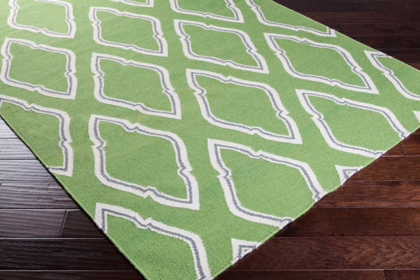 Surya Fallon Fal-1000 2' X 3' Handcrafted Wool Rug - Modern, Durable, No Pile Design For Timeless Decor Deep Teal Wool Fal1096-8rd