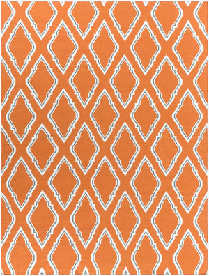 Surya Fallon Fal-1000 2' X 3' Handcrafted Wool Rug - Modern, Durable, No Pile Design For Timeless Decor Burnt Orange Wool Fal1098-23