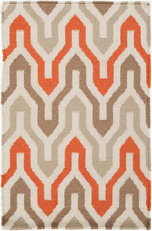 Surya Fallon Fal-1000 2' X 3' Handcrafted Wool Rug - Modern, Durable, No Pile Design For Timeless Decor Cream Wool Fal1103-23