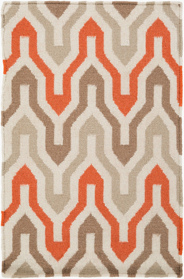 Surya Fallon Fal-1000 2' X 3' Handcrafted Wool Rug - Modern, Durable, No Pile Design For Timeless Decor Cream Wool Fal1103-23