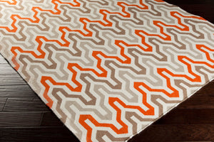 Surya Fallon Fal-1000 2' X 3' Handcrafted Wool Rug - Modern, Durable, No Pile Design For Timeless Decor Cream Wool Fal1103-3656