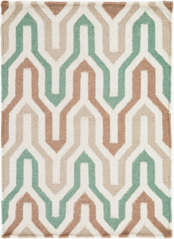 Surya Fallon Fal-1000 2' X 3' Handcrafted Wool Rug - Modern, Durable, No Pile Design For Timeless Decor Ivory Wool Fal1105-23