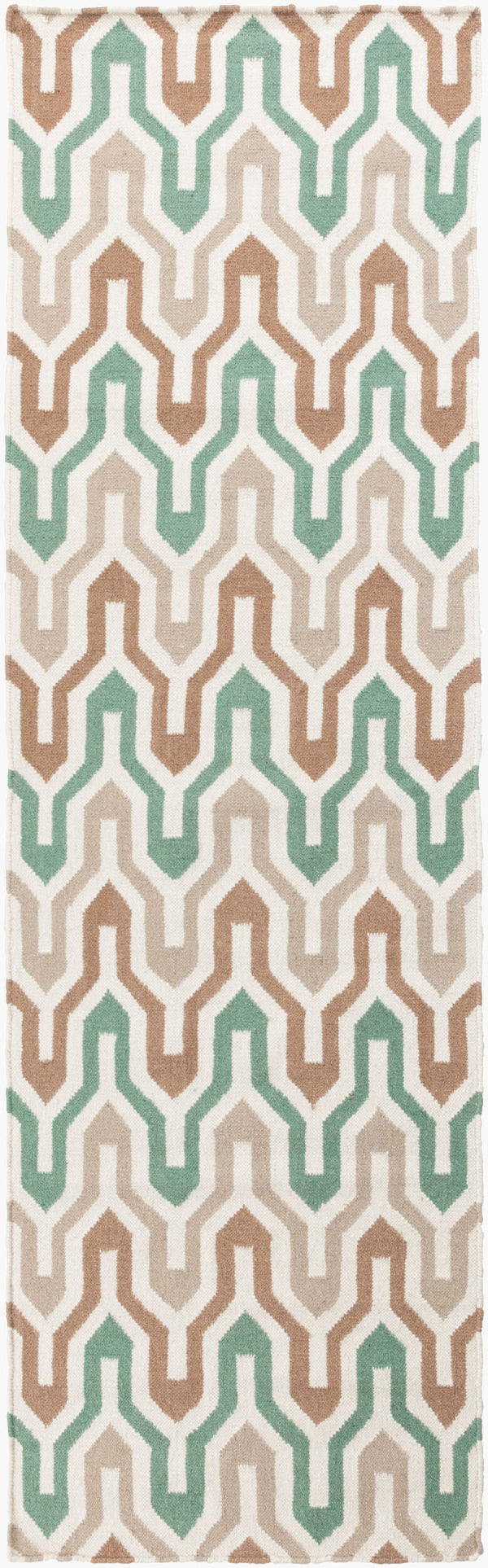 Surya Fallon Fal-1000 2' X 3' Handcrafted Wool Rug - Modern, Durable, No Pile Design For Timeless Decor Ivory Wool Fal1105-268