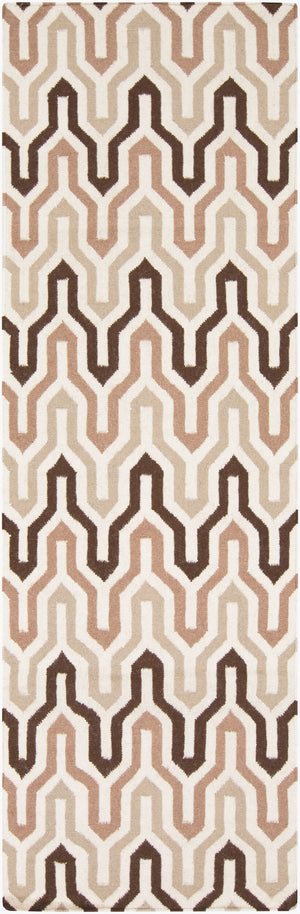 Surya Fallon Fal-1000 2' X 3' Handcrafted Wool Rug - Modern, Durable, No Pile Design For Timeless Decor Cream Wool Fal1106-268
