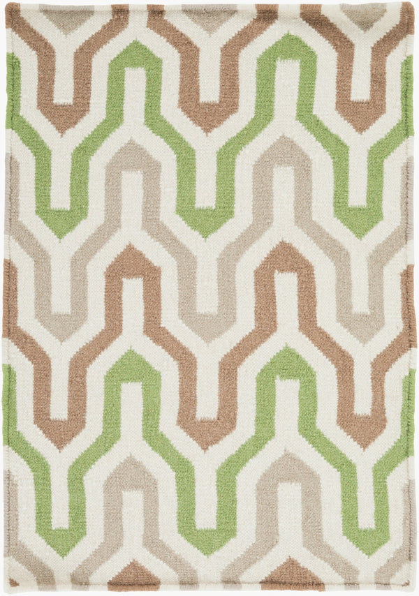Surya Fallon Fal-1000 2' X 3' Handcrafted Wool Rug - Modern, Durable, No Pile Design For Timeless Decor Ivory Wool Fal1107-23