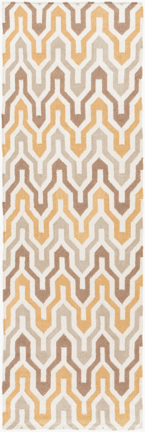 Surya Fallon Fal-1000 2' X 3' Handcrafted Wool Rug - Modern, Durable, No Pile Design For Timeless Decor Ivory Wool Fal1108-268