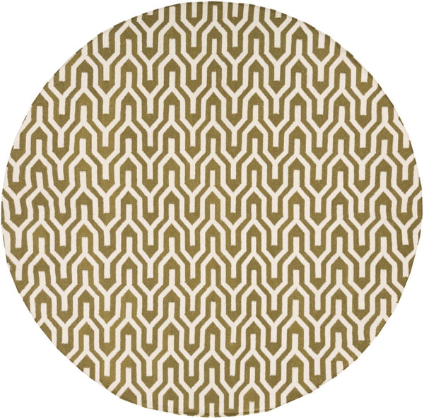 Surya Fallon Fal-1000 2' X 3' Handcrafted Wool Rug - Modern, Durable, No Pile Design For Timeless Decor Ivory Wool Fal1110-8rd