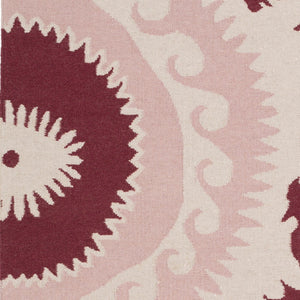 Surya Fallon Fal-1000 2' X 3' Handcrafted Wool Rug - Modern, Durable, No Pile Design For Timeless Decor Lavender Wool Fal1115-268