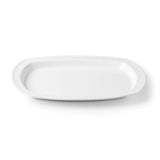 Lenox Profile Serving Tray with Cu Pieceake Popper Set White, WHITE PORCELAIN 893872