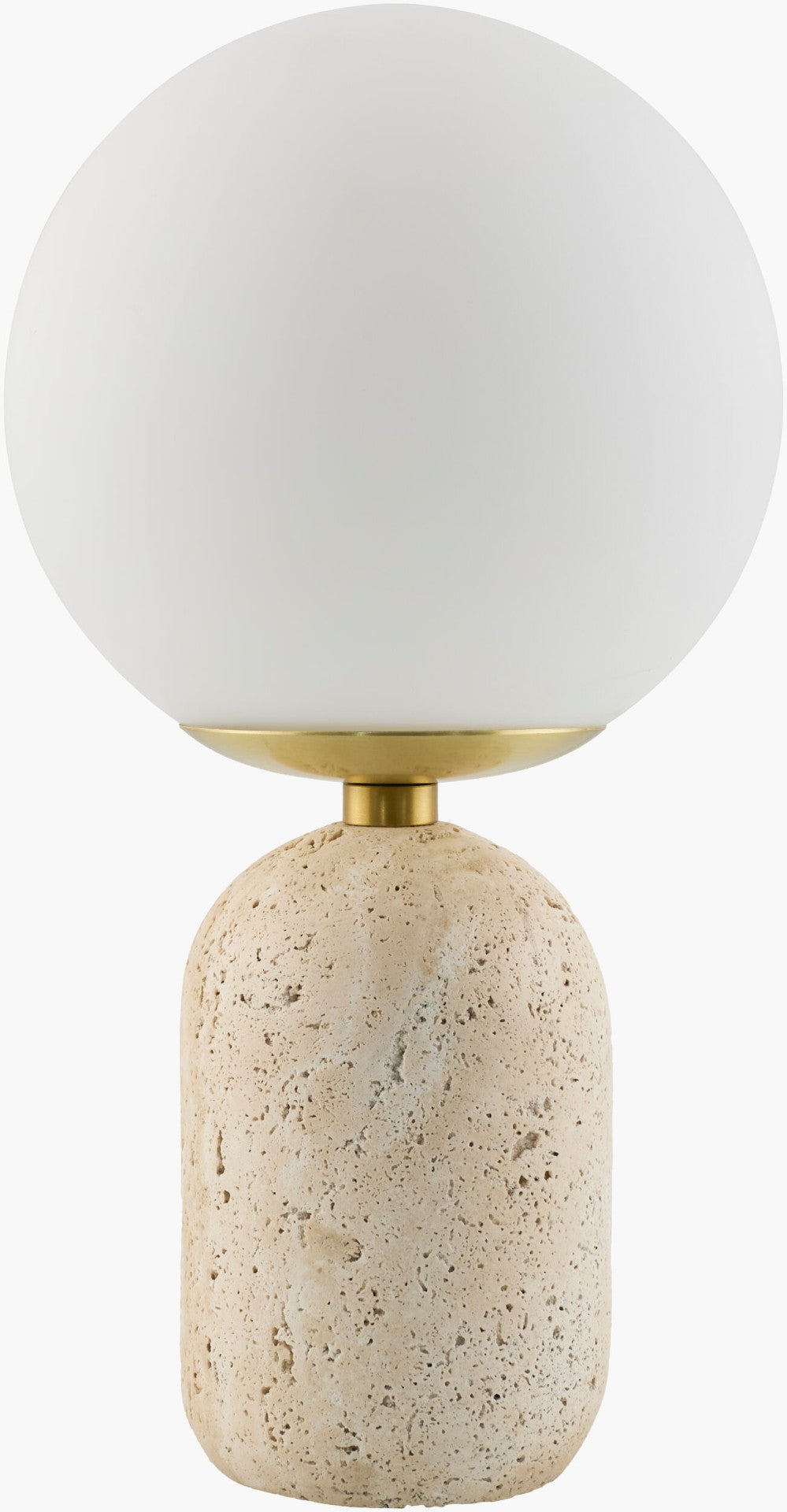 Livabliss Fana Arts and Crafts Iron Base Table Lamp with Glass Shade for Warm Ambient Glow FAN-001