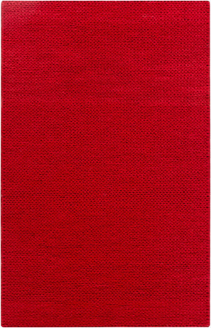 Surya Fargo 5' X 8' Handmade Wool Rug - Modern Decor, Durable Construction, Natural Charm, Spot Clean Only Red Wool Fargo117-810
