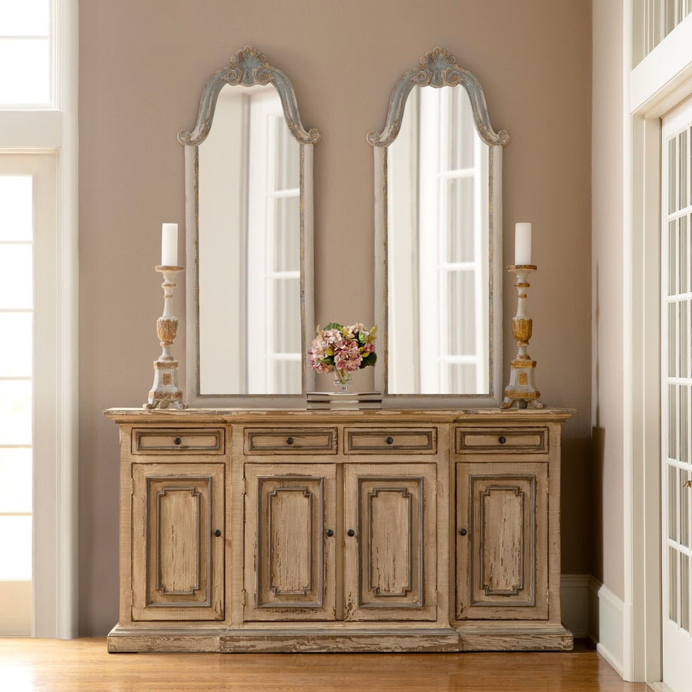 Park Hill Vestibule Carved Wood Mirror EWI26161