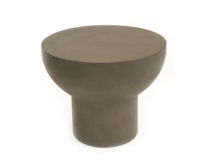 VIG Furniture Modrest Fate - Modern Grey Concrete End Table VGGR-614055-GRY