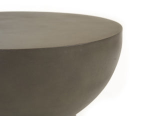 VIG Furniture Modrest Fate - Modern Grey Concrete End Table VGGR-614055-GRY