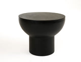 Modrest Fate - Modern Black Concrete End Table