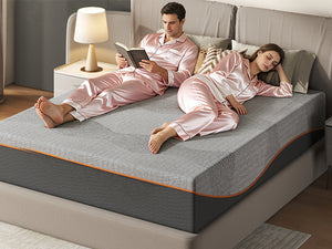 English Elm Twin 10 Inch Memory Foam Mattress Fiberglass Free Cooling Certified Safe Sleep W2889P423151
