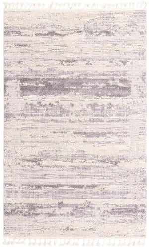 Unique Loom Cherokee Chattanooga Machine Made Geometric Rug Sand, Gray 5' 3" x 8' 0"