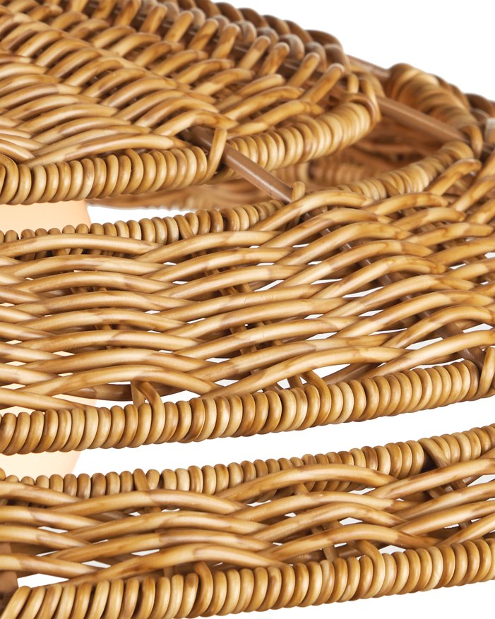 Currey & Company Barbary Small Outdoor Pendant Light – Hand-woven Wicker Design For Stylish Patios And Porches Natural All,Weather Wicker ,Metal ,Glass 9500-0017-currey-company