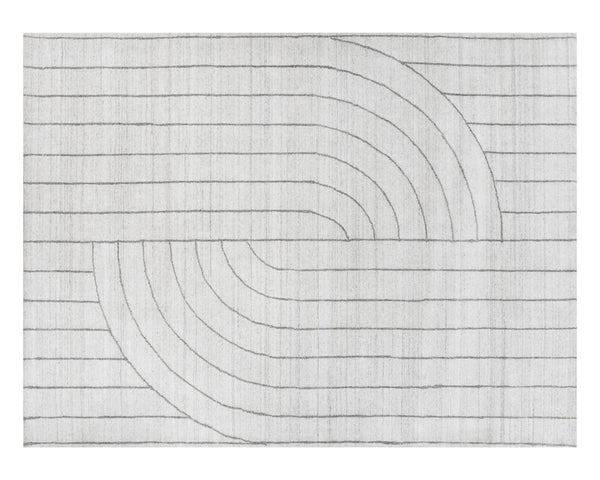 Sunpan Fez Hand-Loomed Rug – Unique Artisan Craftsmanship, Soft Viscose-Wool Blend, Stylish Indoor Décor 9' X 12'