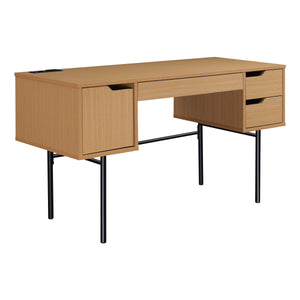 OSP Home Furnishings Denmark Executive Desk Natural