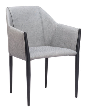 Andover Dining Chair - Set of 2 Slate Gray 110167 Zuo Modern