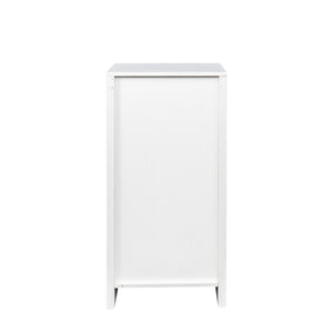 English Elm brown Modular 28-Bottle Wine Cabinet Buffet Cabinet - Dark Melamine Finish, 28-Slot Storage, Compact_x0015_ White W331P266134