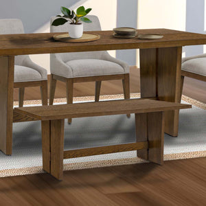 INK+IVY Frank Casual Dining Bench II112-0520 Brown