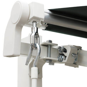 English Elm Outsunny 10' X 8' Retractable Awning - Durable Uv & Water-Resistant Shade For Patios, Decks, Balconies W2225P174207-GIGA