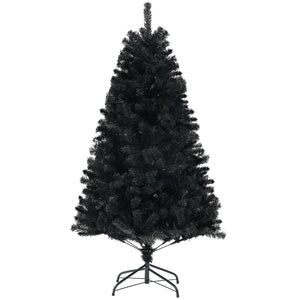 English Elm Homcom 6Ft Tall Unlit Artificial Christmas Tree With 1000 Branch Tips, Auto-Open Design, Steel Base W2225P249629
