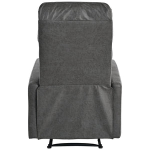 English Elm Christopher Knight Home® - Modern Recliner Plush Manual Recliner Chair with Ergonomic Support, 3-Position Backrest, Durable Fabric Comfort Grey N763P256491D