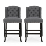 Christopher Knight Home® - Noble House - Foxcroft Wingback Counter Stool - Set of 2