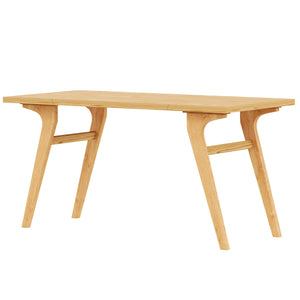 English Elm Transformer Solid Wood Convertible Table Adjustable Height Expandable Top for Small Spaces Natural N735P406282N