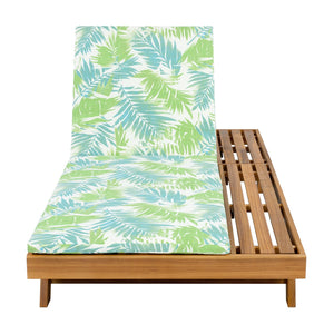 English Elm Christopher Knight Home® - Lounge Chaise Set - Acacia Wood With Water-Resistant Cushions, 4-Position Recline & Stylish Design N770P253442T_N770P253018L