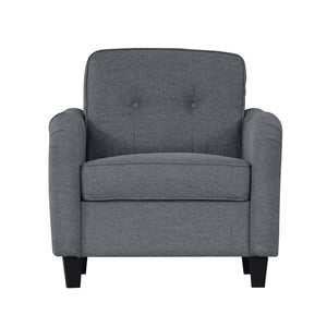 English Elm 3 Piece Living Room Sofa Set - Modern Comfort With Durable Upholstery, Perfect For Apartments & More! W680S00084