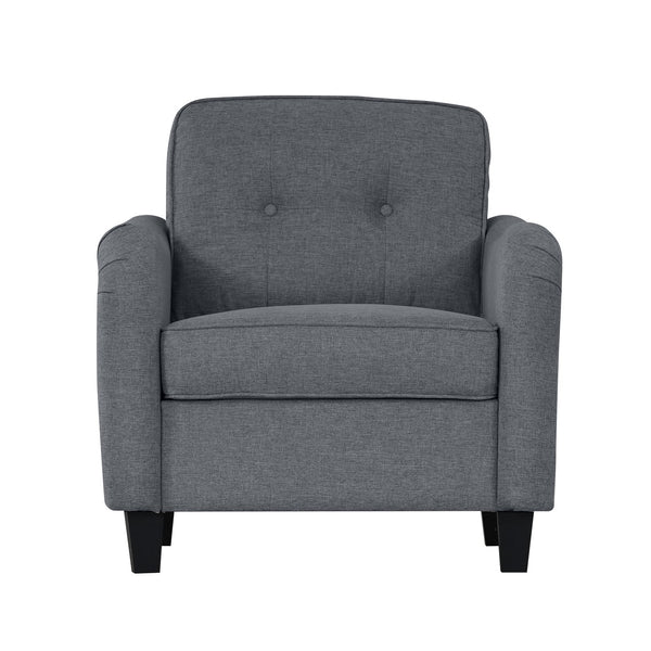 English Elm 3 Piece Living Room Sofa Set - Modern Comfort With Durable Upholstery, Perfect For Apartments & More! W680S00084