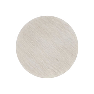 Bernhardt Bernhardt Solaria Wood Top Accent Table With Chiseled Resin Base, Weathered Bone Finish, 21" Height 310123