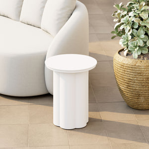 Kogur Side Table White 704021 Zuo Modern