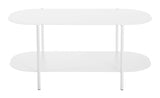 Pullman Coffee Table White 109432 Zuo Modern