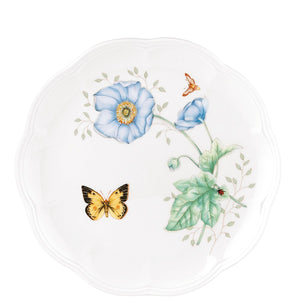 Lenox Butterfly Meadow Monarch Accent Plate Multi, WHITE PORCELAIN 6083422