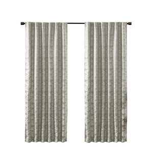 English Elm Jacquard SunSmart Cassius Total Blackout Curtain Panel with Marble Sheen, Noise-Reducing, Energy-Saving Privacy Multicolor 3.05 L x 10.63 W x 12.2 H B03599815